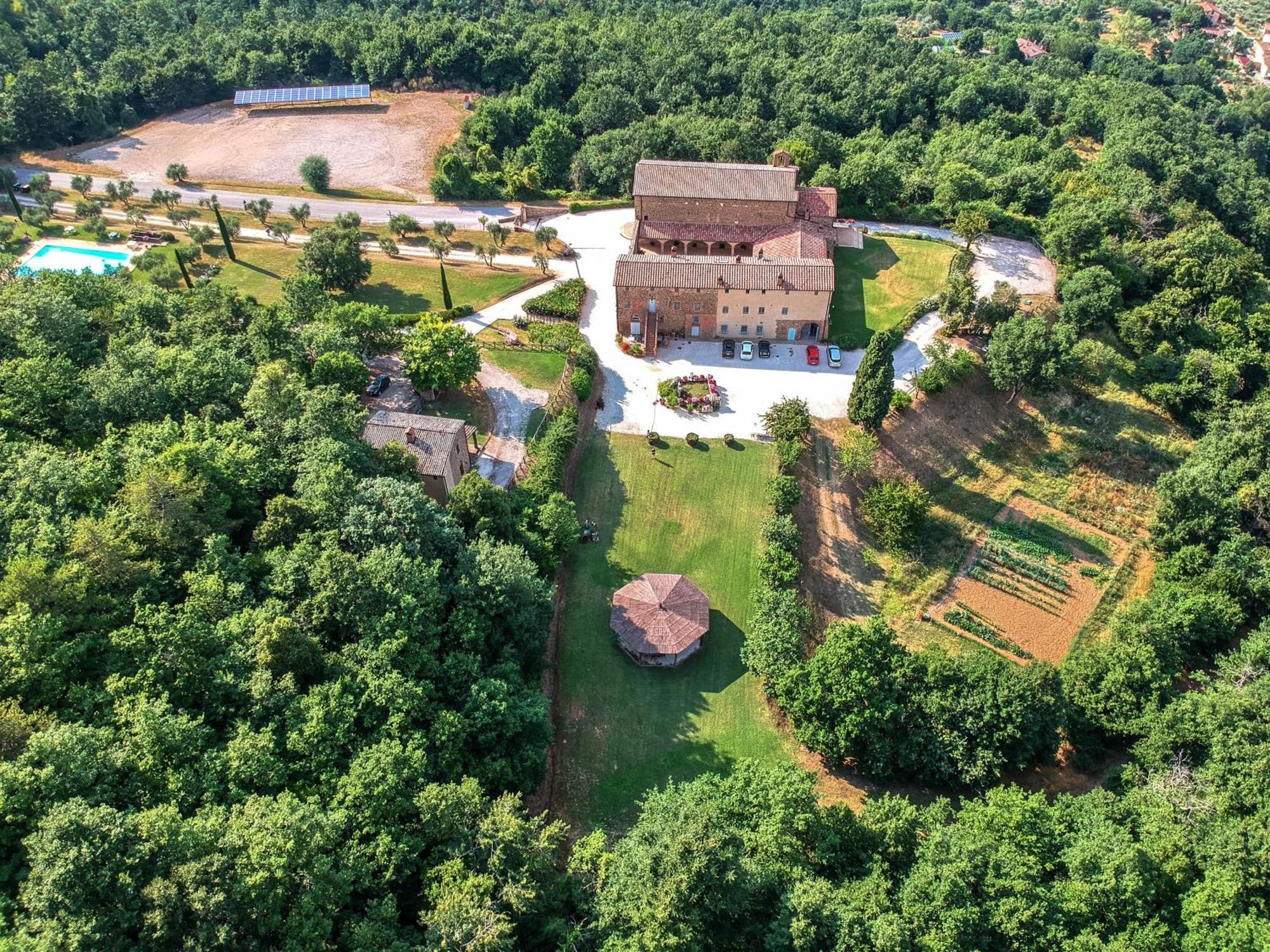 Agriturismo I Frati Paciano Eksteriør bilde